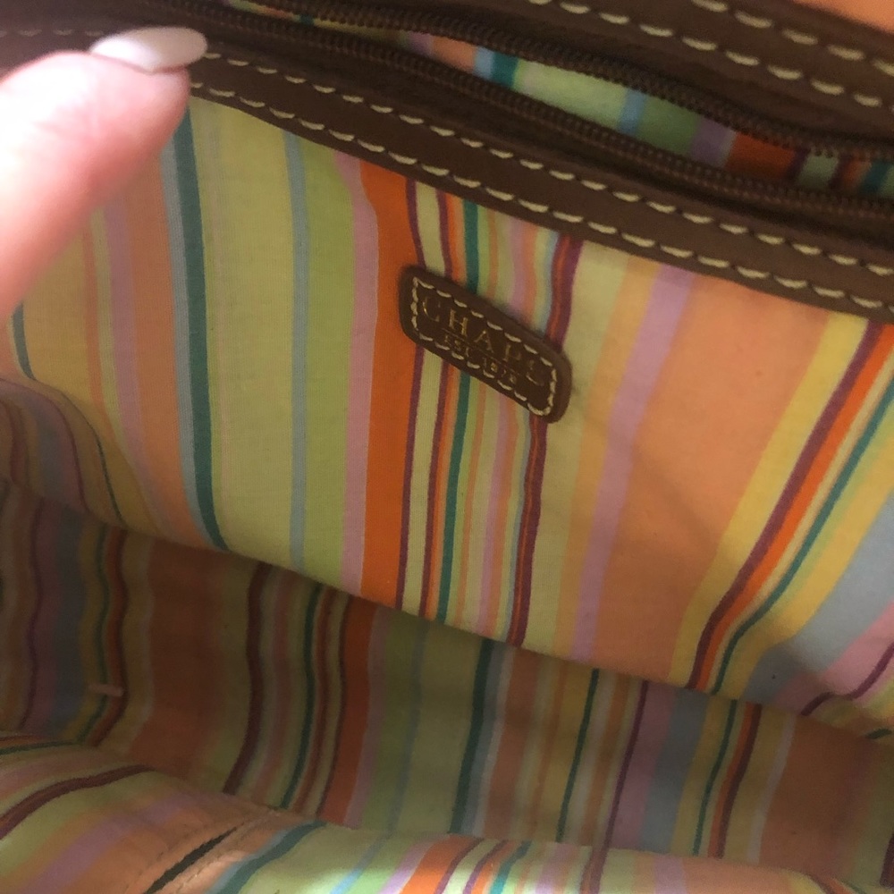 Vintage Chaps Wicker Purse - Picture 8 of 9